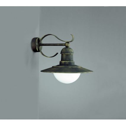 Philips Massive 01816/01/42 - Vonkajšie nástenné svietidlo PALERMO 1xE27/60W/230V IP44