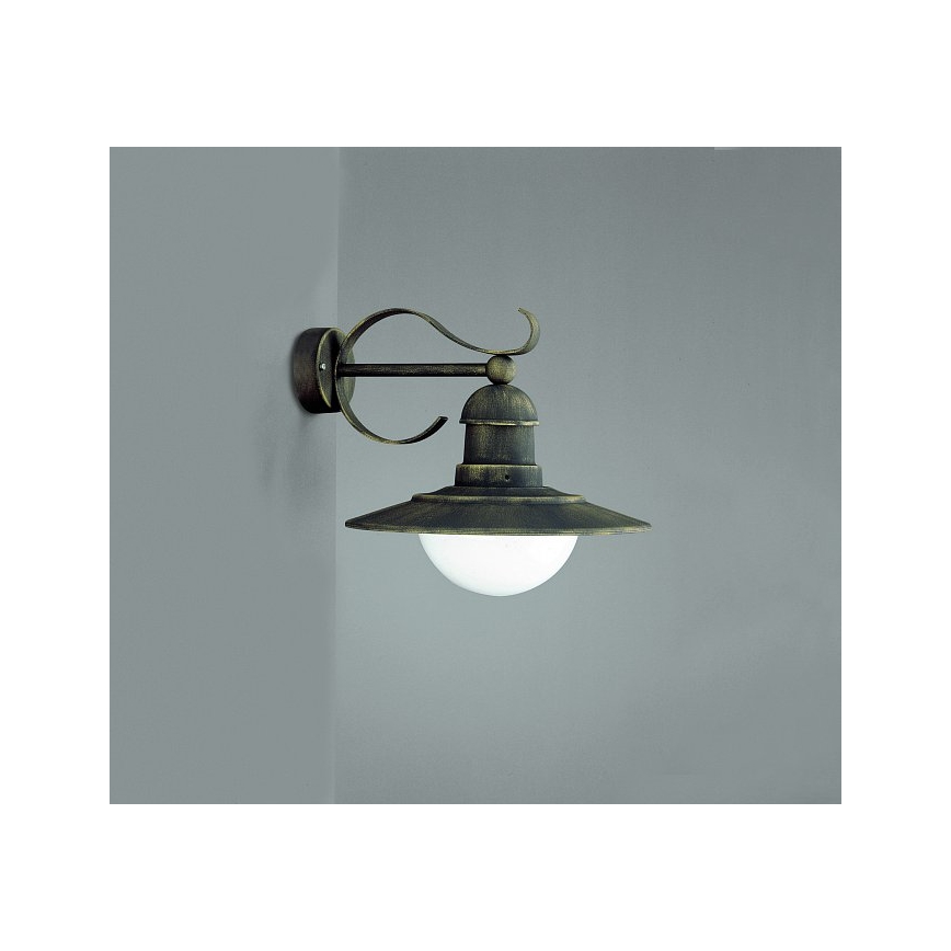 Philips Massive 01816/01/42 - Vonkajšie nástenné svietidlo PALERMO 1xE27/60W/230V IP44