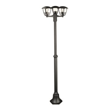 Philips Massive 15385/30/10 - Vonkajšia lampa PARIS 3xE27/60W/230V čierna Philips Massive 15385/30/10 - Vonkajšia lampa PARIS 3xE27/60W/230V čierna
