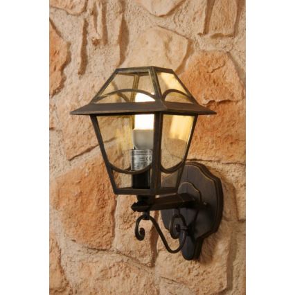 Philips Massive 15420/42/10 - Nástenné svietidlo BABYLON 1xE27/60W zlatá platina