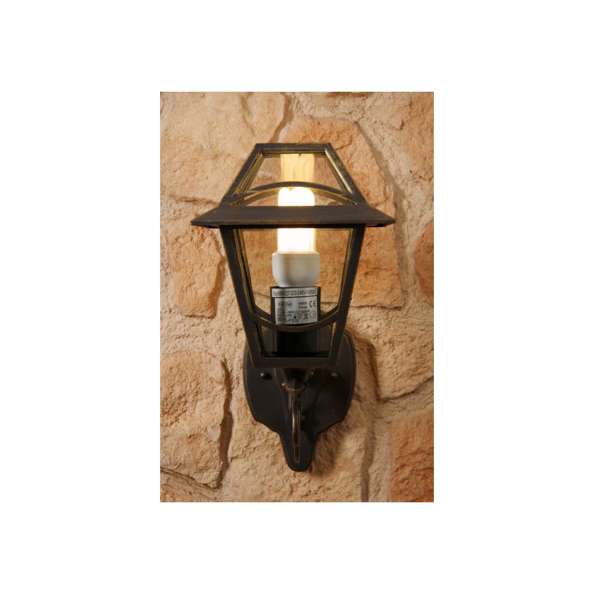 Philips Massive 15420/42/10 - Nástenné svietidlo BABYLON 1xE27/60W zlatá platina