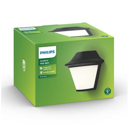 Philips Massive  - Vonkajšie nástenné svietidlo 1xE27/42W/230V IP44