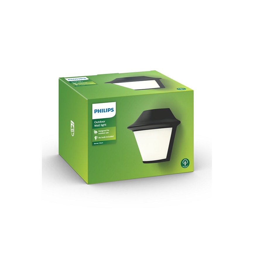Philips Massive  - Vonkajšie nástenné svietidlo 1xE27/42W/230V IP44
