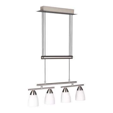 Philips Massive 40376/31/10 - Luster na lanku FAHRO 4xE14/8W/230V