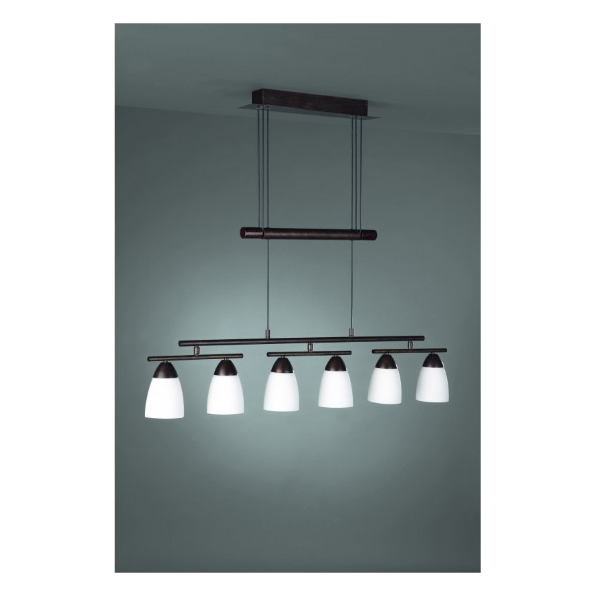 Philips Massive 40377/43/10 - Luster na lanku FAHRO 6xE14/8W/230V