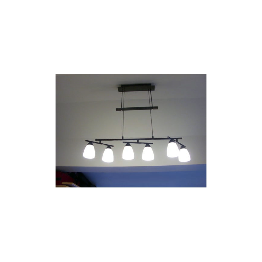 Philips Massive 40377/43/10 - Luster na lanku FAHRO 6xE14/8W/230V