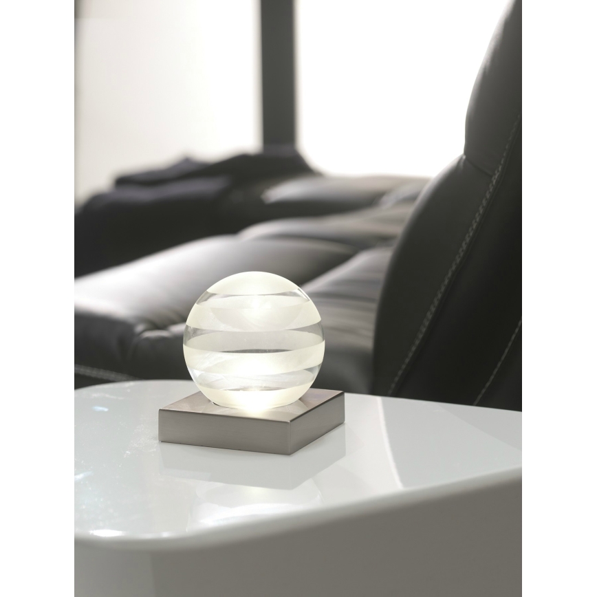 Philips Massive 43256/17/10 - LED Stolné svietidlo COLIN 1xLED/2,5W