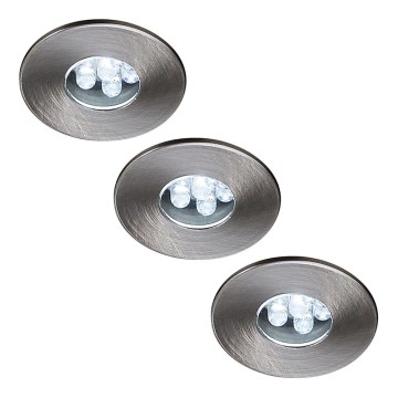 Philips Massive 59023/17/10 - SADA 3x LED podhľadové svietidlo ATTIKI 3xLED/0,36W/12V Philips Massive 59023/17/10 - SADA 3x LED podhľadové svietidlo ATTIKI 3xLED/0,36W/12V
