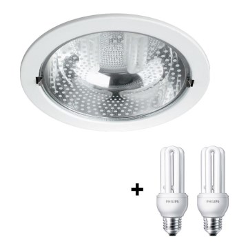 Philips Massive 59799/31/10 - RONDA Downlight 2xE27/14W/230V biela Philips Massive 59799/31/10 - RONDA Downlight 2xE27/14W/230V biela