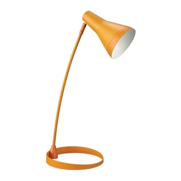 Philips Massive 67322/53/10 - Stolná lampa SCOTT 1xE27/12W oranžová Philips Massive 67322/53/10 - Stolná lampa SCOTT 1xE27/12W oranžová