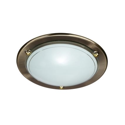 Philips Massive 70700/11/06 - Stropní svítidlo FERGIE E27/60W/230V bronz