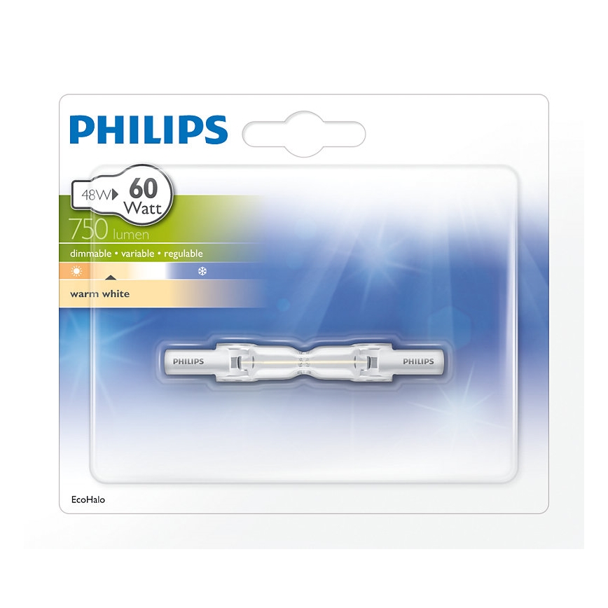 Philips Massive - Halogénová žiarovka R7S/48W/230V 78 mm 2900K