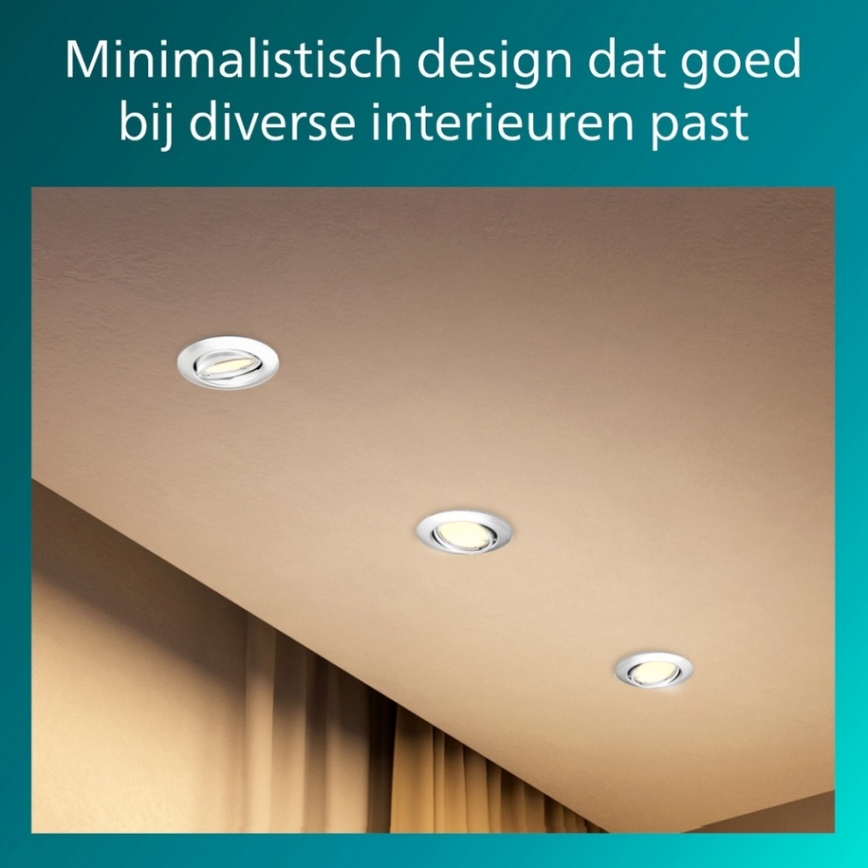 Philips - Podhľadové svietidlo PERIDOT 1xGU10/7W/230V biele