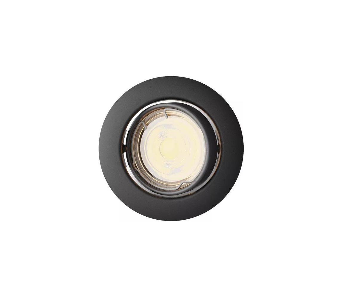 Philips - Podhľadové svietidlo PERIDOT 1xGU10/7W/230V čierne 872016939262500