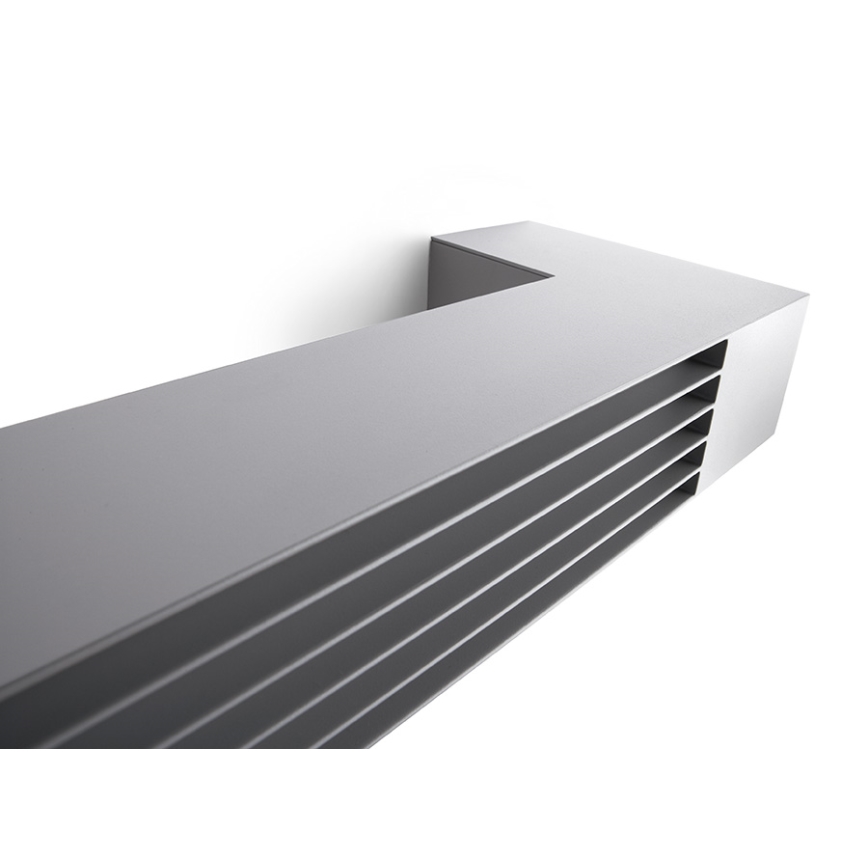 Philips Podium 16905/87/81 - Vonkajšie nástenné svietidlo BRUXELLES 1x2G11/24W
