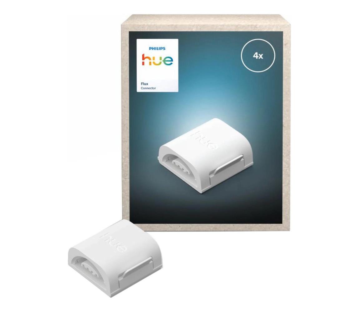 Philips - Prepojovací konektor pre LED pásy Hue FLUX 4 ks 872110304391700