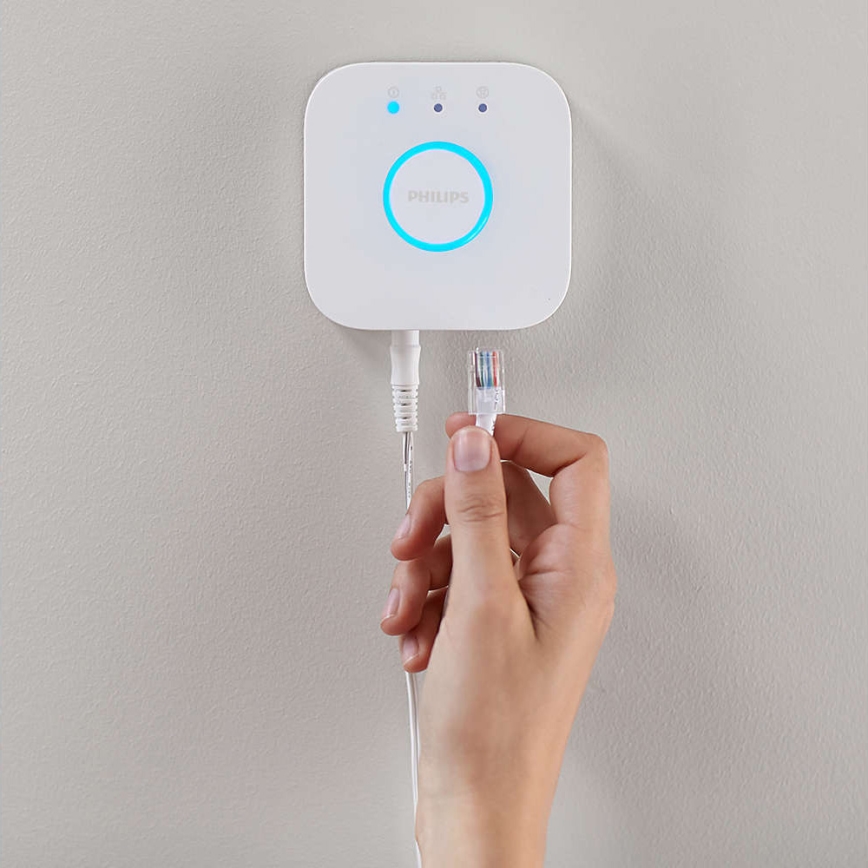 Philips - LED RGBW stmievateľný pás Hue FLUX 3 m, LED, 29 W, 230 V, 2200–6500 K + Hue Bridge