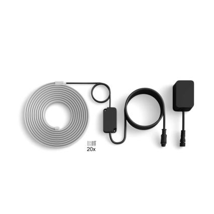 Philips - RGBW stmievateľný vonkajší LED pás Hue FLUX 5m LED/30W/230V 2200-6500K IP67 + pohybový senzor