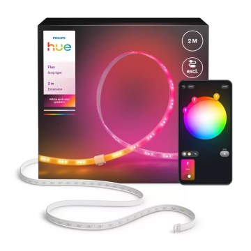 Philips - Rozširujúca sada LED RGBW stmievateľného pásika Hue FLUX 2 m LED/19,5 W/24 V 2200–6500 K