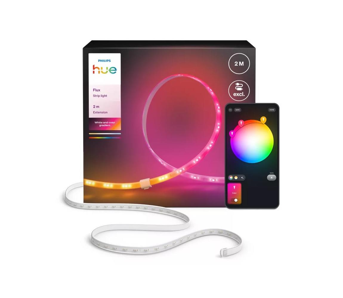 Philips - Rozširujúca sada stmievateľného LED pásika Hue FLUX 2m LED/19,5W/24V 2200-6500K 8721103103338