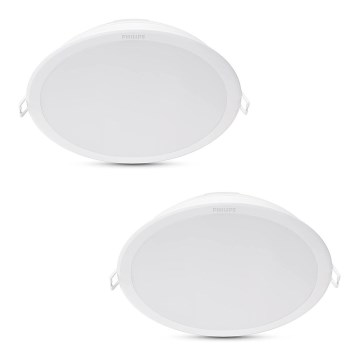 Philips - SADA 2x LED Podhľadové svietidlo MESON LED/23,5W/230V 4000K