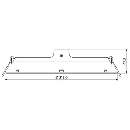 Philips - SADA 2x LED Podhľadové svietidlo MESON LED/23,5W/230V 4000K