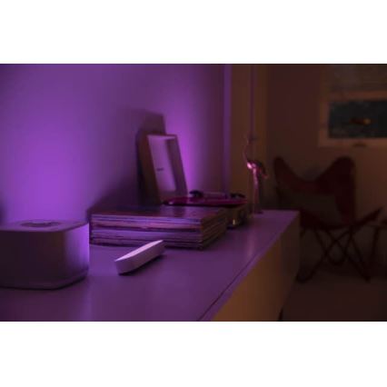 Philips - SADA 2x LED RGB Stmievateľná stolná lampa Hue PLAY LED/6W/230V biela