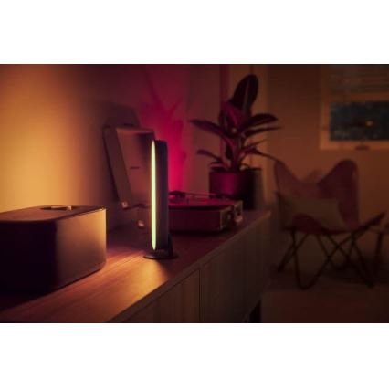 Philips 78202/30/E7 - SADA 2x LED RGB Stmievateľná stolná lampa HUE WHITE AND COLOR AMBIANCE LED/6W/230V