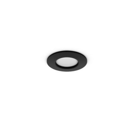 Philips - sada 2x stmievateľných kúpeľňových zapustených svietidiel LED RGBW Hue SLIM LED/8,3W/230V 2000-6500K čierna IP44