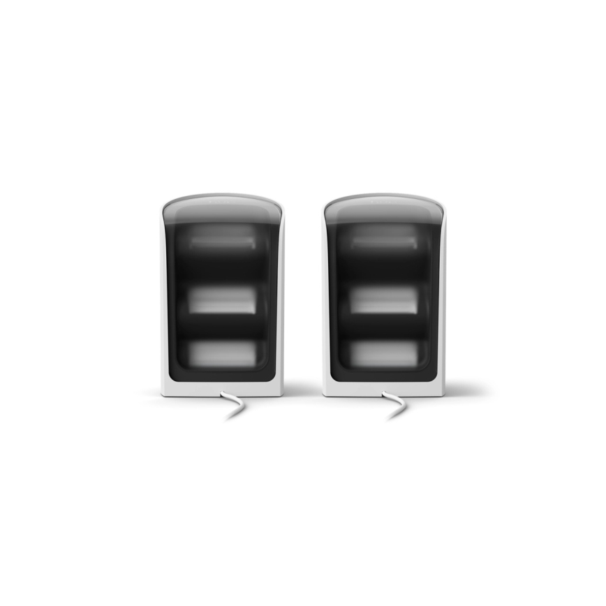 Philips - SADA 2x LED RGBW stmievateľné projekčné svietidlo Hue PLAY LED/20W/230V 2000–6500K biela
