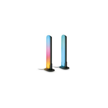 Philips - SÚPRAVA 2x LED RGBIC stmievateľné svietidlo SMART GRADIENT LED/8W/230V 2700-6500K Wi-Fi