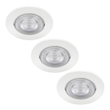 Philips - SADA 3x LED Podhľadové svietidlo TARAGON LED/4,5W/230V 2700K