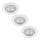 Philips - SADA 3x LED Podhľadové svietidlo TARAGON LED/4,5W/230V 2700K