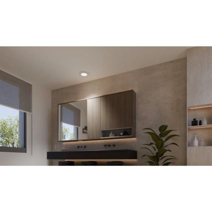 Philips - SADA 3x LED RGBW Stmievateľné kúpeľňové podhľadové svietidlo Hue SLIM LED/8,3W/230V IP44 2000-6500K