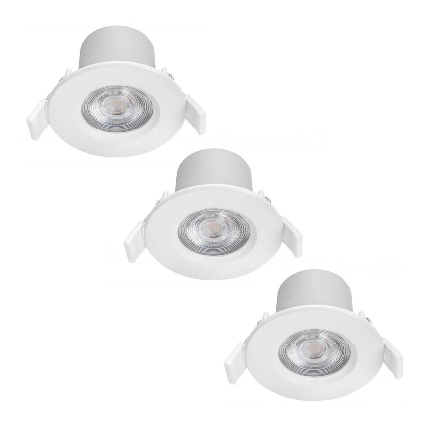 Philips - SADA 3x LED Stmievateľné kúpeľňové svietidlo LED/5W/230V 2700K IP65