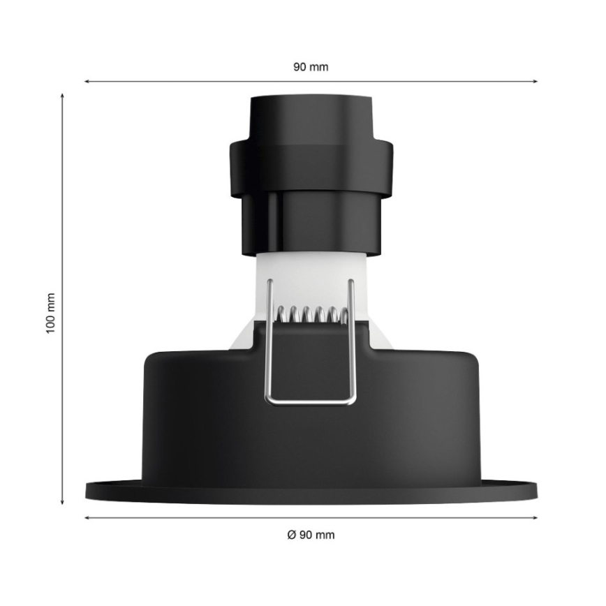 Philips - SADA 3x LED  Stmievateľné podhľadové svietidlo Hue MILLISKIN 1xGU10/5,7W/230V