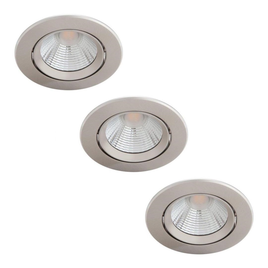 Philips - SADA 3x LED Stmievateľné podhľadové svietidlo LED/5,5W/230V 2700K