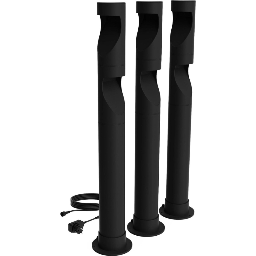 Philips - SADA 3x LED Vonkajšia lampa GARDENLINK DESI LED/1,5W/230V 2700K IP44