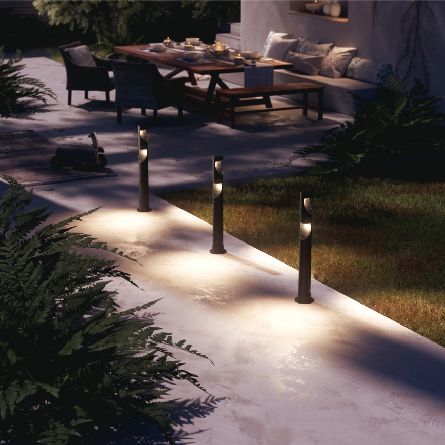 Philips - SADA 3x LED Vonkajšia lampa GARDENLINK DESI LED/1,5W/230V 2700K IP44