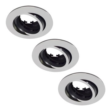 Philips - SADA 3x Podhľadové svietidlo 1xGU10/5,5W/230V