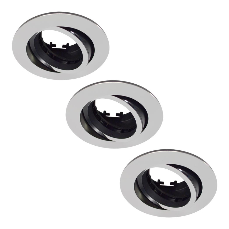 Philips - SADA 3x Podhľadové svietidlo 1xGU10/5,5W/230V