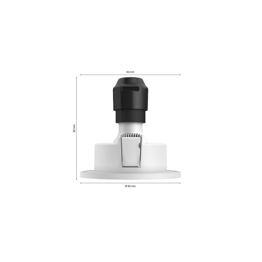 Philips - SADA 3xLED RGB Stmievateľné podhľadové svietidlo Hue XAMENTO 1xGU10/5,7W/230V IP44 2000-6500K