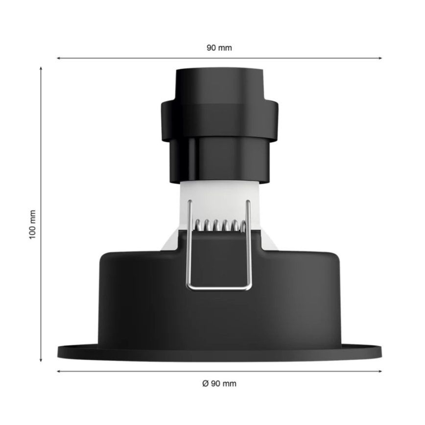 Philips - SADA 3x LED Stmievateľné podhľadové svietidlo Hue MILLISKIN 1xGU10/4,2W/230 2200-6500K