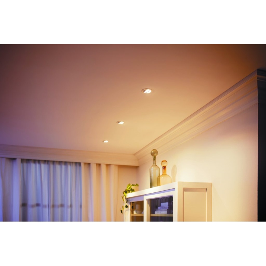 Philips -SADA 3xLED Stmievateľné podhľadové svietidlo IMPALA Warm Glow LED/6W/230V