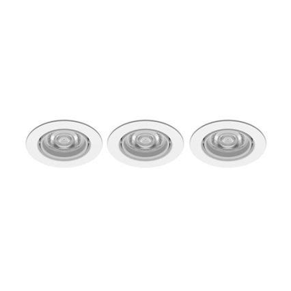 Philips -SADA 3xLED Stmievateľné podhľadové svietidlo IMPALA Warm Glow LED/6W/230V