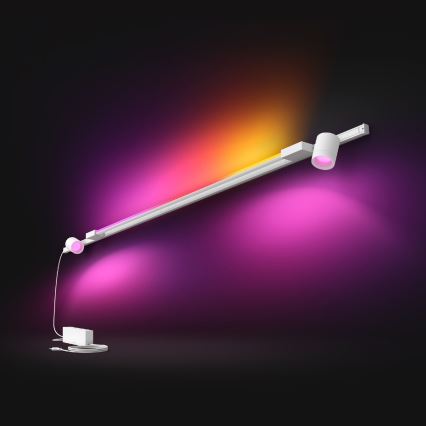 Philips - SADA 3xLED RGB Stmievatelné nástenné bodové svietidlo do lištového systému Hue PERIFO LED/39,9W/230V 2000-6500K