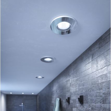 Philips - SADA 3x LED Stmievateľné kúpeľňové podhľadové svietidlo Hue ADORE BATHROOM 1xGU10/4,2W/230V 2200-6500K IP44