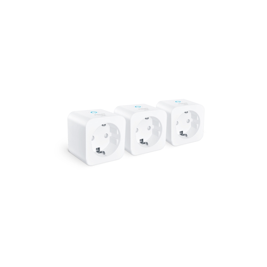 Philips - Sada 3× inteligentných zásuviek SCHUKO 2300 W Wi‑Fi