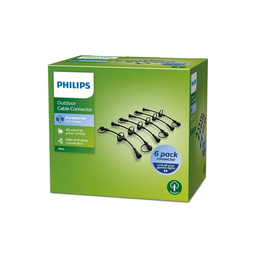 Philips - SADA 6x Káblový konektor IP65