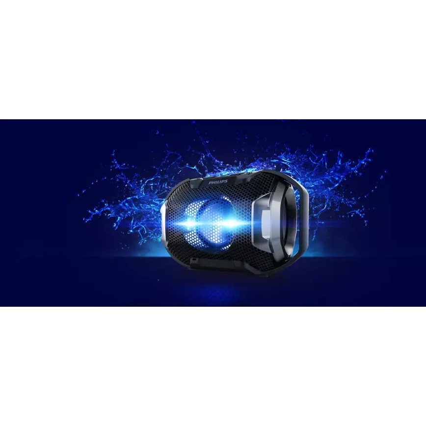 Philips SB300B/00 - Bluetooth prenosný reproduktor 4W/5V IPX7 čierny